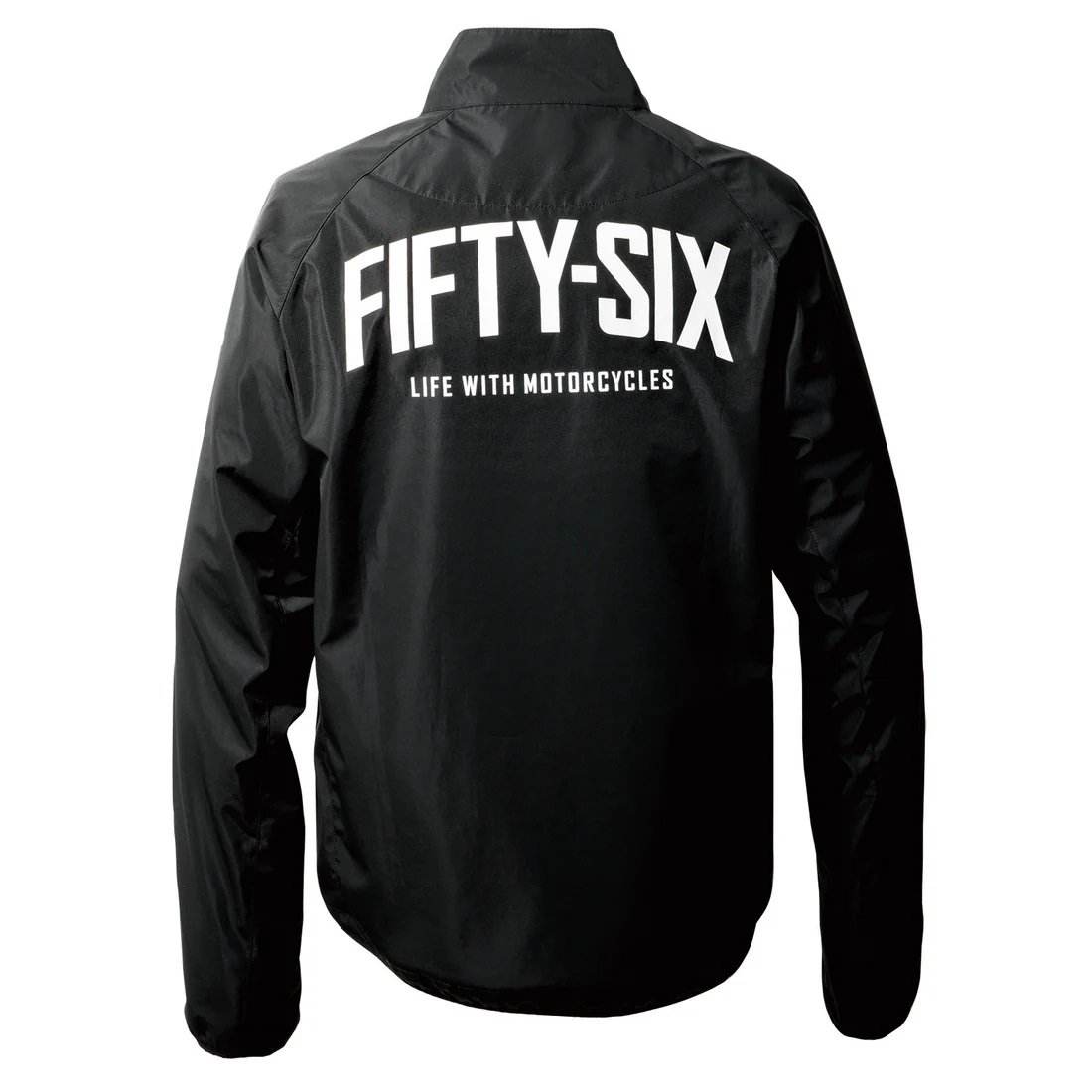 56design Wind Breaker Black Jacket - Image 2