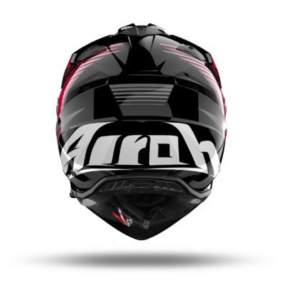 Alternative view of Airoh Bandit Spicy Red Gloss
