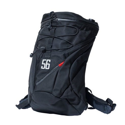 Alternative view of 56design Air Through Back Pack Black Black Backpack
