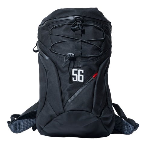 56design Air Through Back Pack Black Black Backpack