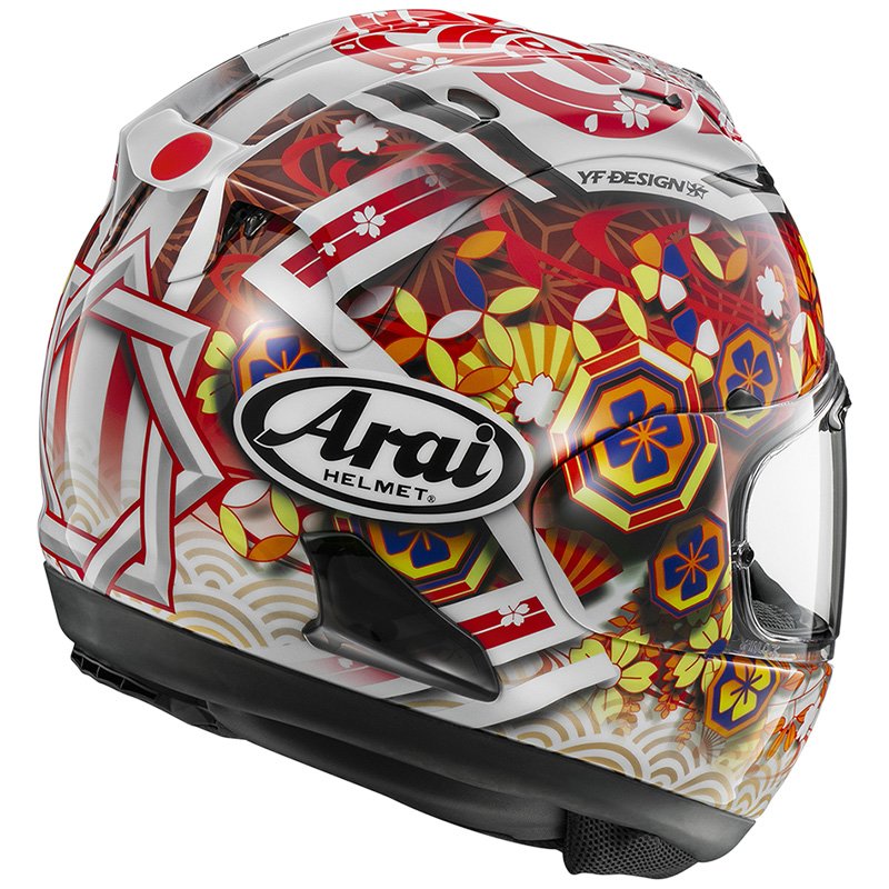 Alternative view of Arai RX7X Nakagami GP3