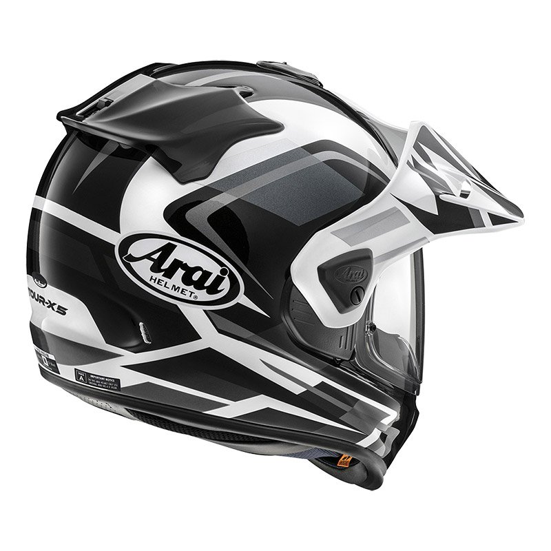 Alternative view of Arai Tour Cross 5 Discovery White