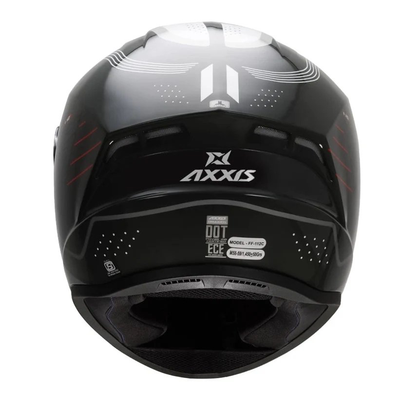 Alternative view of Axxis Draken S Cougar A2 Grey Gloss