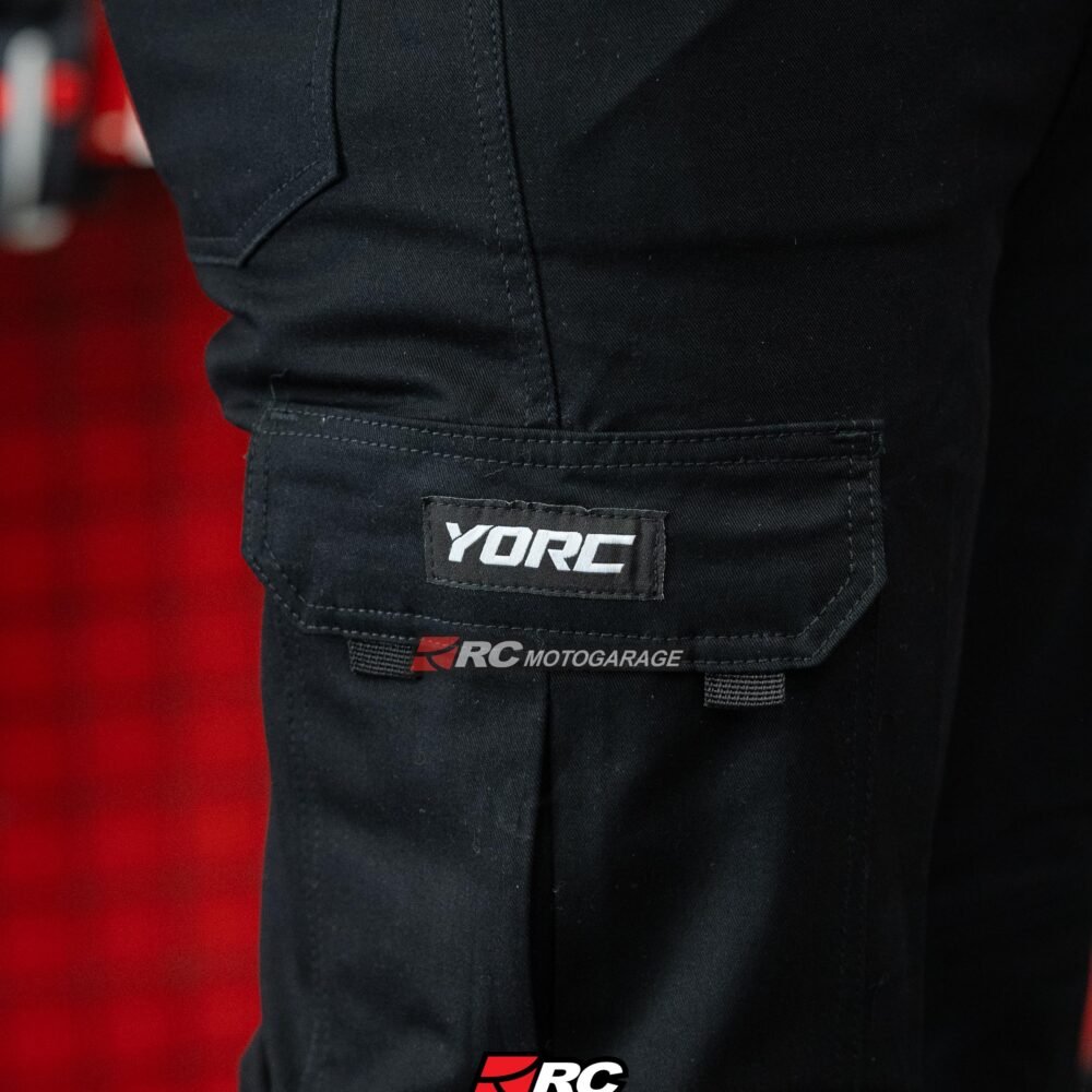YORC B03-25 Cargo Stride Pants Black Pants - Image 4