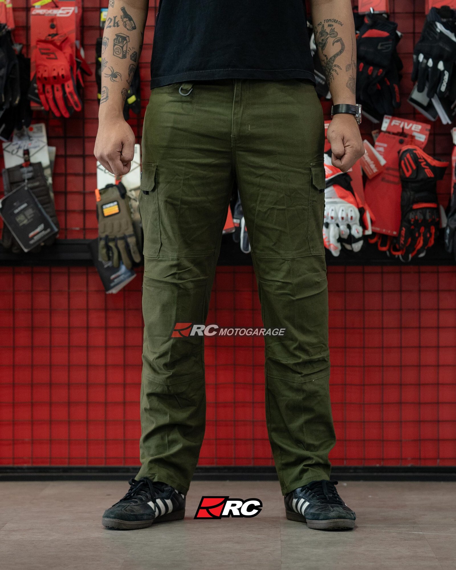 YORC B14-25 Cargo Stride Pants Army Pants