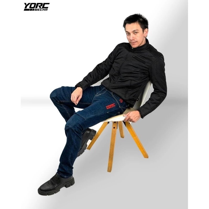 Alternative view of YORC YM06-PN04 Speed Denim V.2 Blue Pants