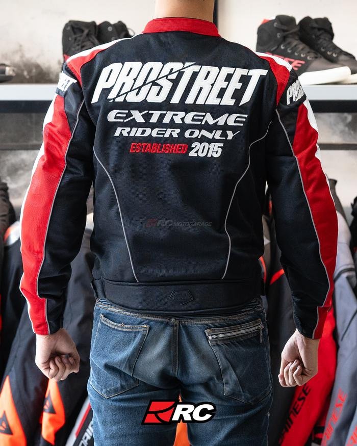 Prostreet Stingray Mesh with Protector Re.Zro White Jacket - Image 3