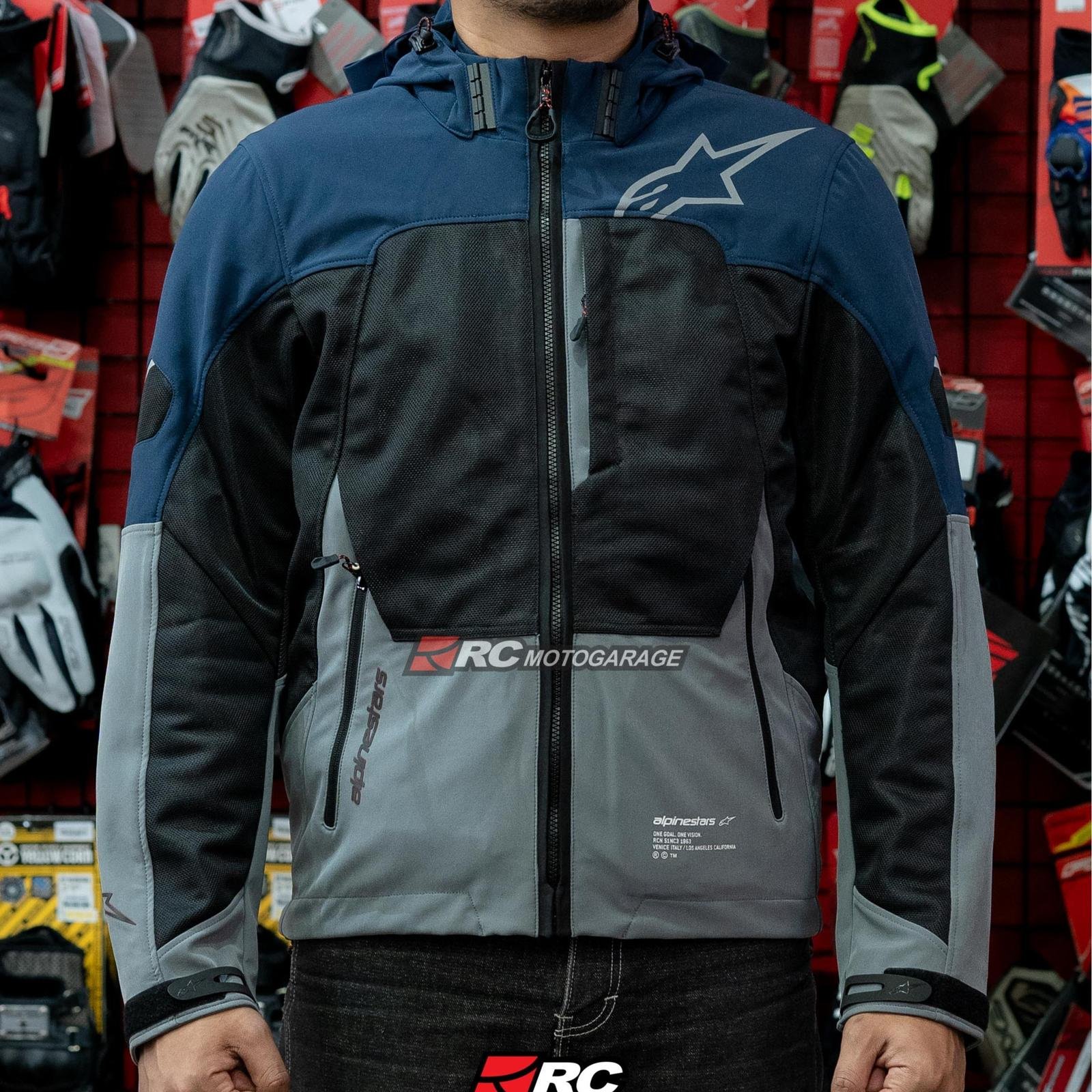 Alpinestars Crew Parka Air Asia Dark Blue Dark Grey Jacket
