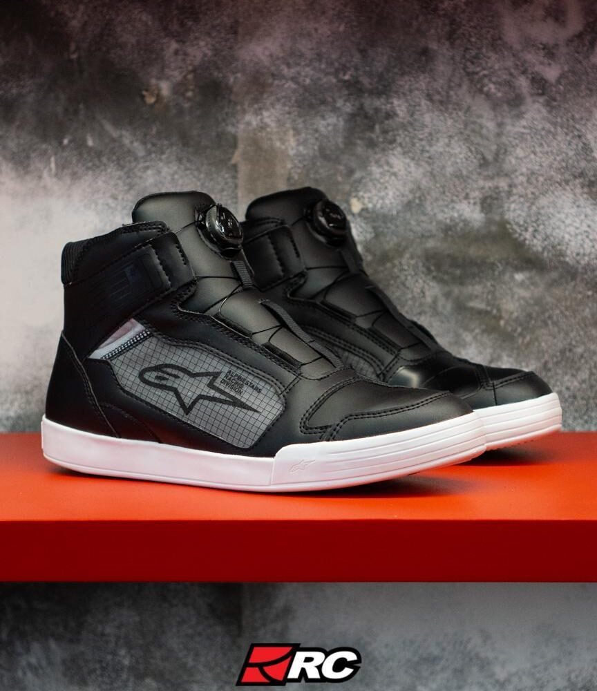 Alpinestars Axiom Boa Asia Black White Red Shoes