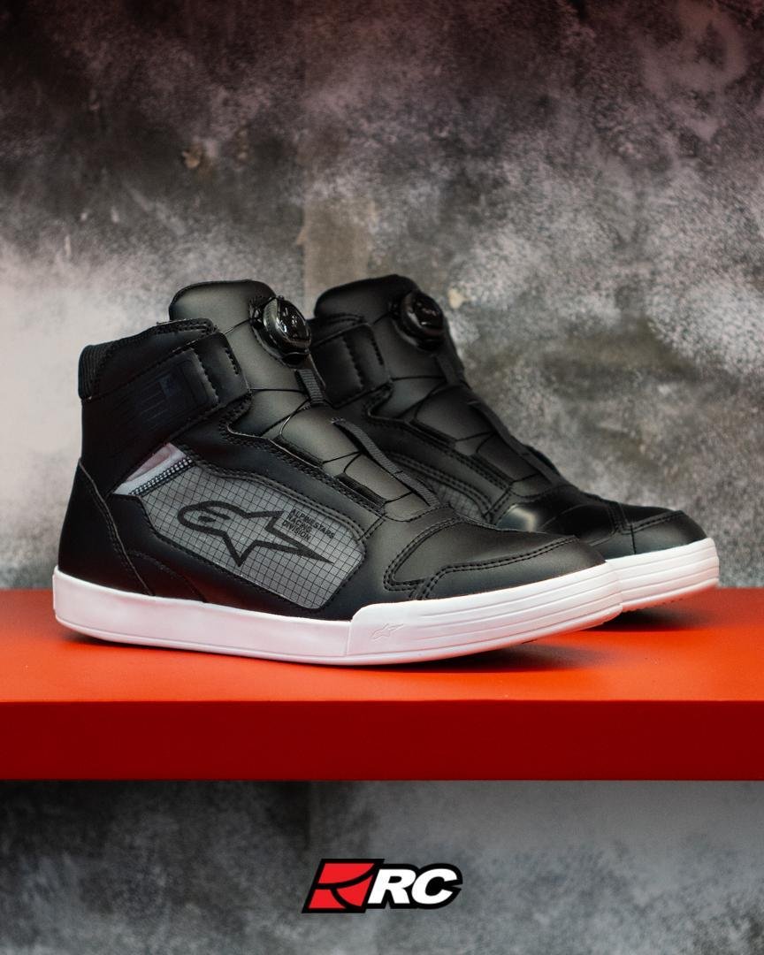 Alpinestars Axiom Boa Asia Black White Red Shoes