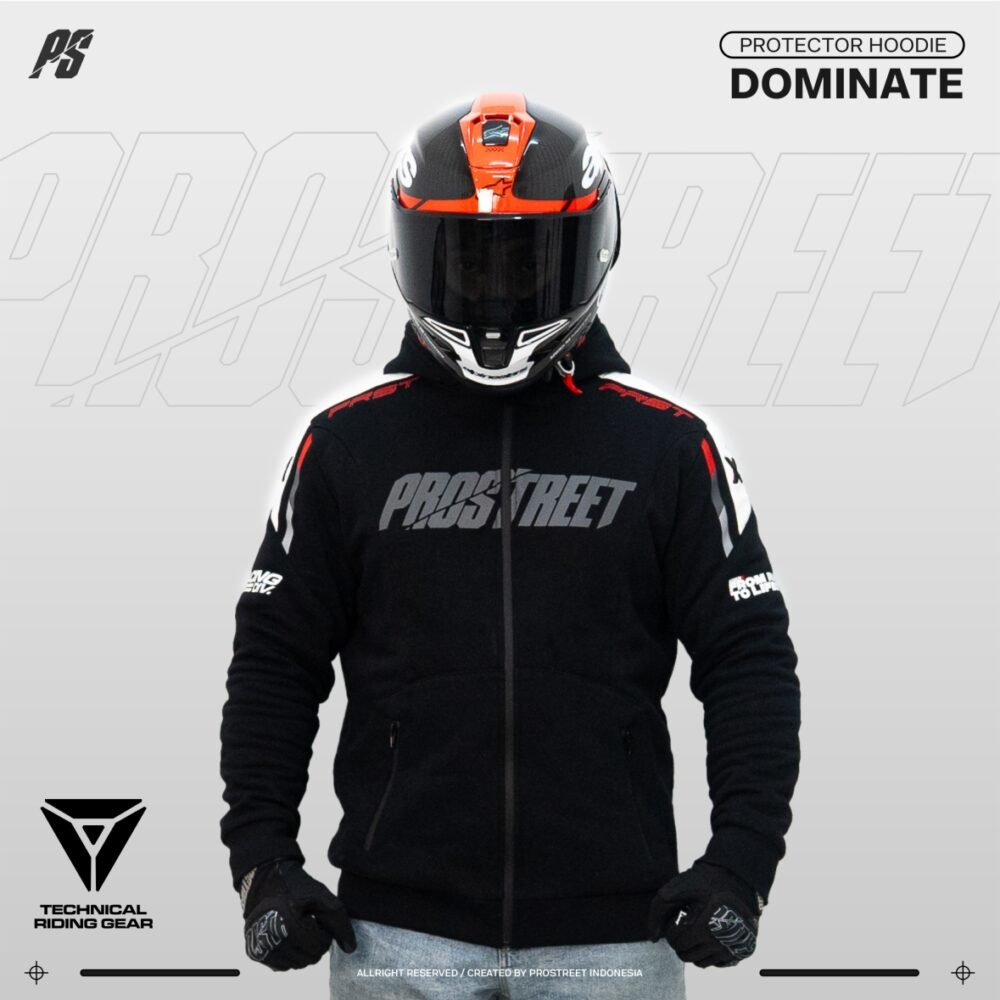 Prostreet Dominate Red Hoodie