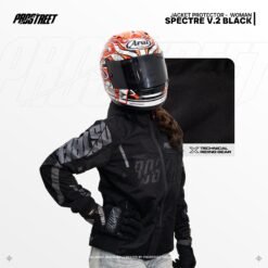 Prostreet Woman Spectre Air Tech System V2 with Protector Black Jacket