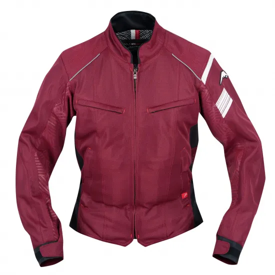 Kushitani K 2456 Full Mesh Dark Red Jacket
