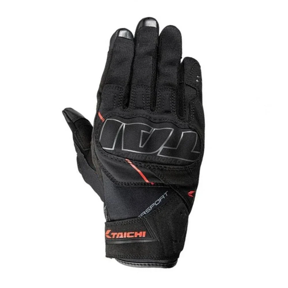 RS Taichi RST 455 Stroke Air Black Red Gloves - Image 3