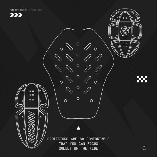 Prostreet Woman Spectre Air Tech System V2 with Protector Black Jacket - Image 2