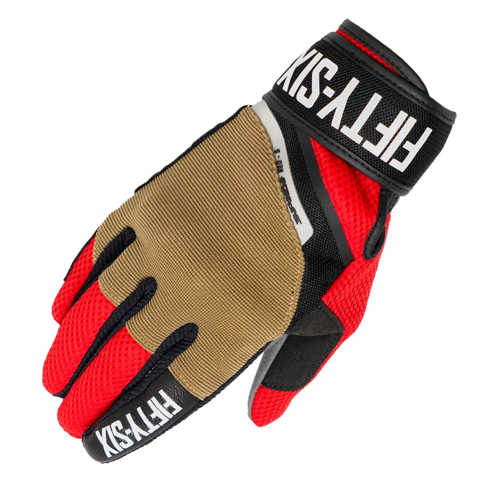 56design Spidi Neo-S Black Sand Red Gloves