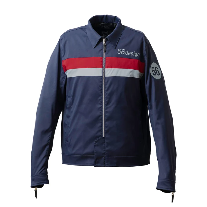 56design Fifties Blouson Navy Jacket