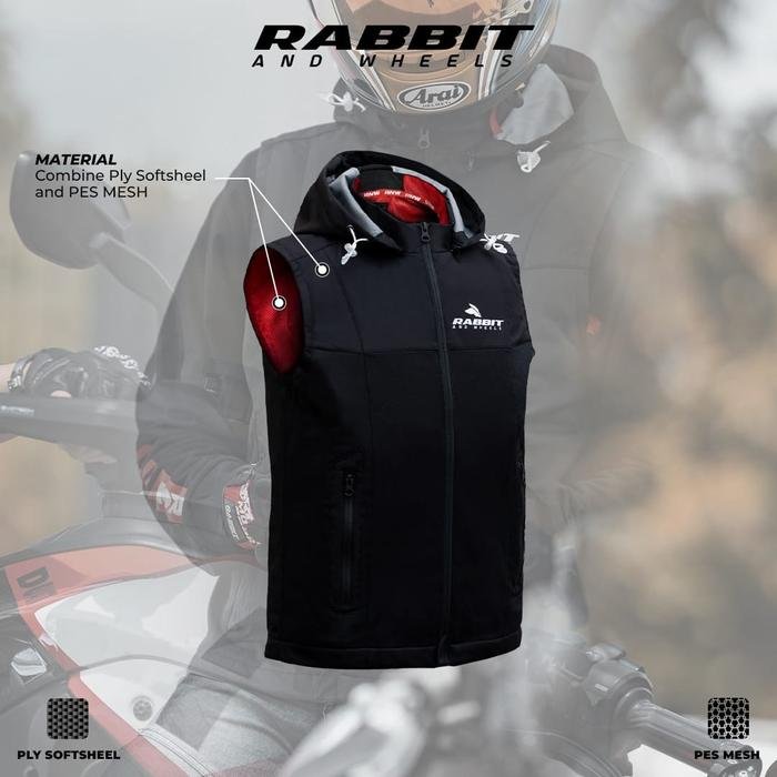 Rabbit and Wheels Elite Vanguard Black Vest - Image 3