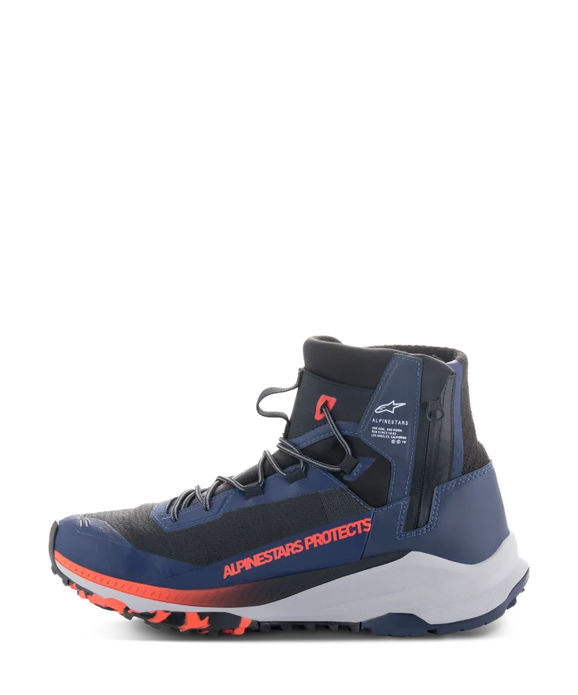 Alpinestars Speedforce XR Blue Black Red Fluo Grey Shoes - Image 4