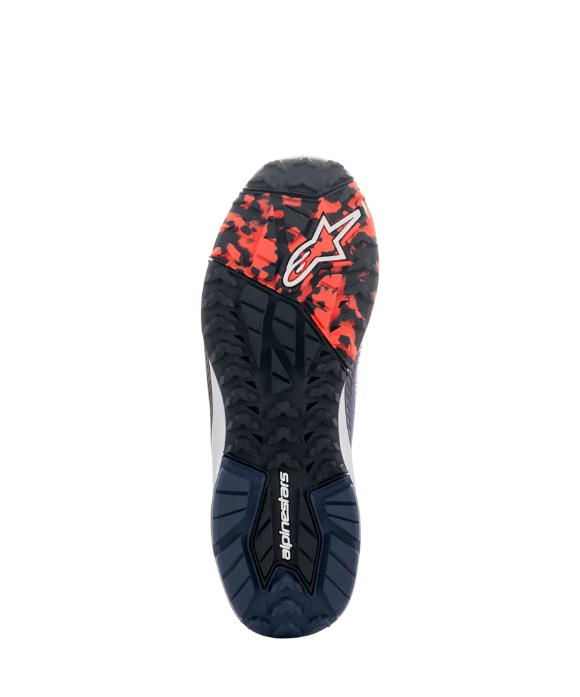 Alpinestars Speedforce XR Blue Black Red Fluo Grey Shoes - Image 7