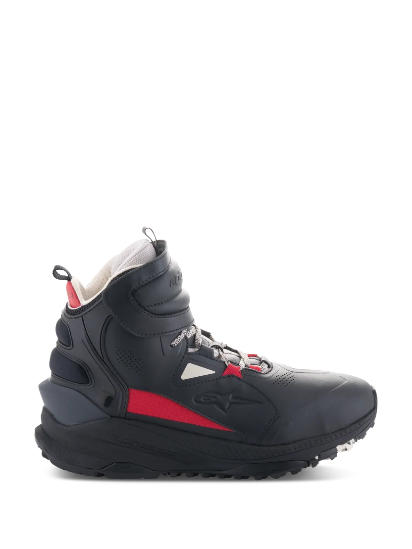 Alpinestars Speedstreet Asia Black Ecru Bright Red Shoes