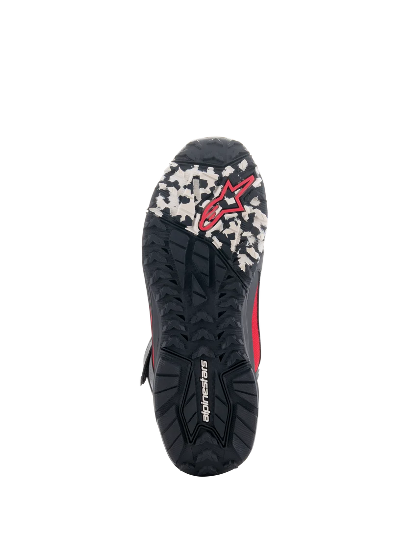 Alpinestars Speedstreet Asia Black Ecru Bright Red Shoes - Image 7