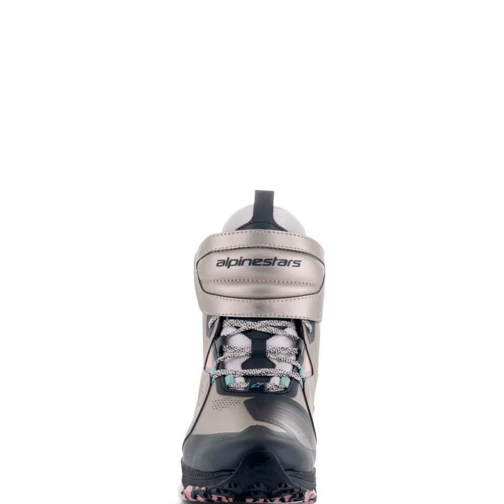 Alpinestars Speedstreet Asia Ecru Coral Black Aqua Shoes - Image 5