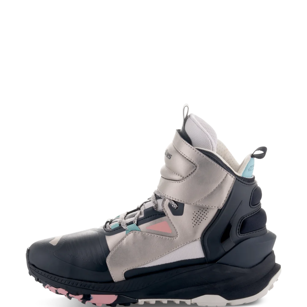 Alpinestars Speedstreet Asia Ecru Coral Black Aqua Shoes - Image 4