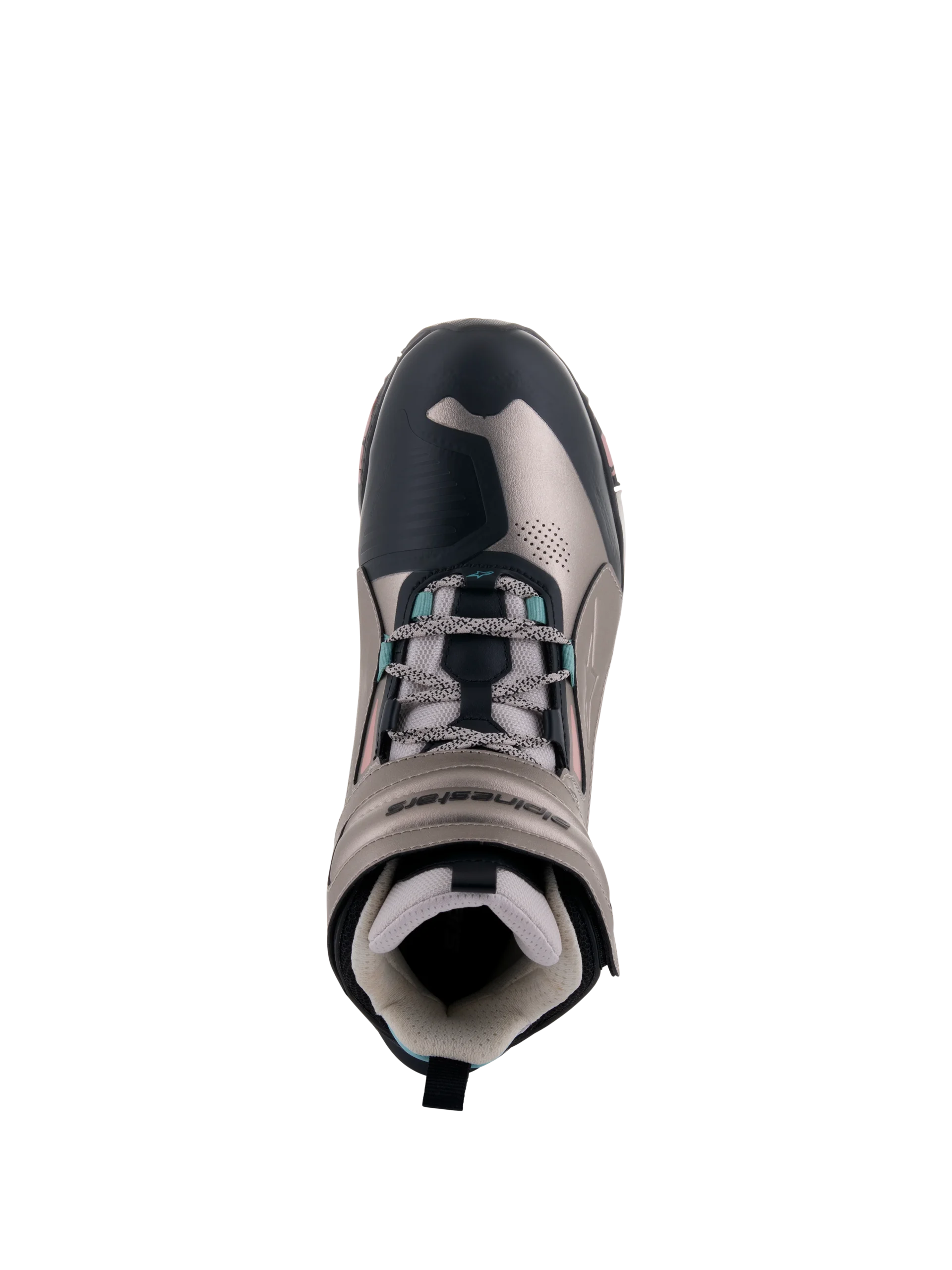 Alpinestars Speedstreet Asia Ecru Coral Black Aqua Shoes - Image 6