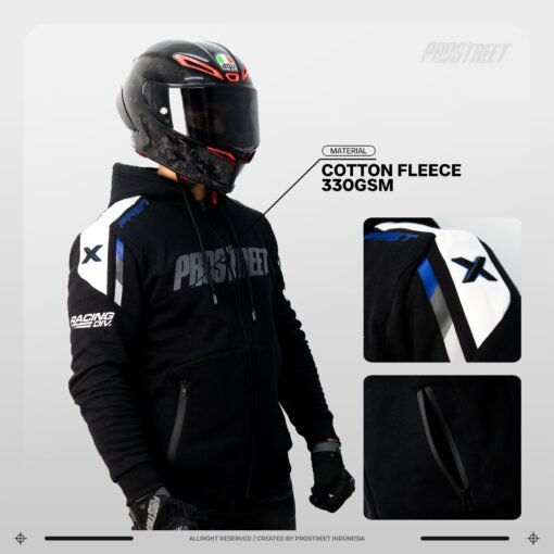 Prostreet Dominate Blue Hoodie - Image 3