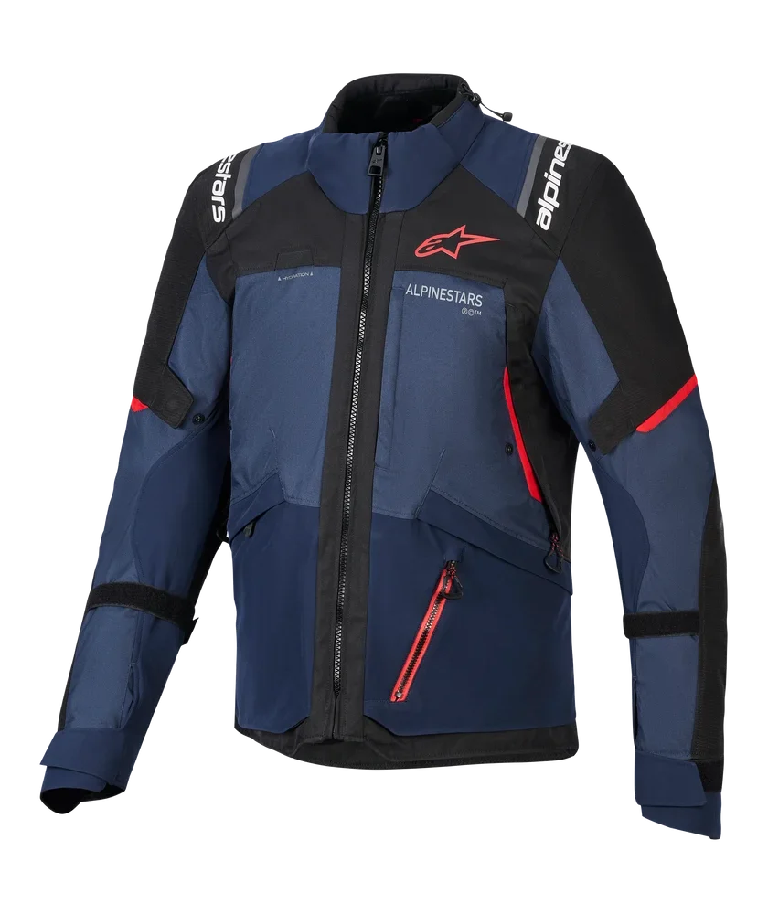 Alpinestars Andes V4 Drystar Night Navy Mood Indigo Black Jacket