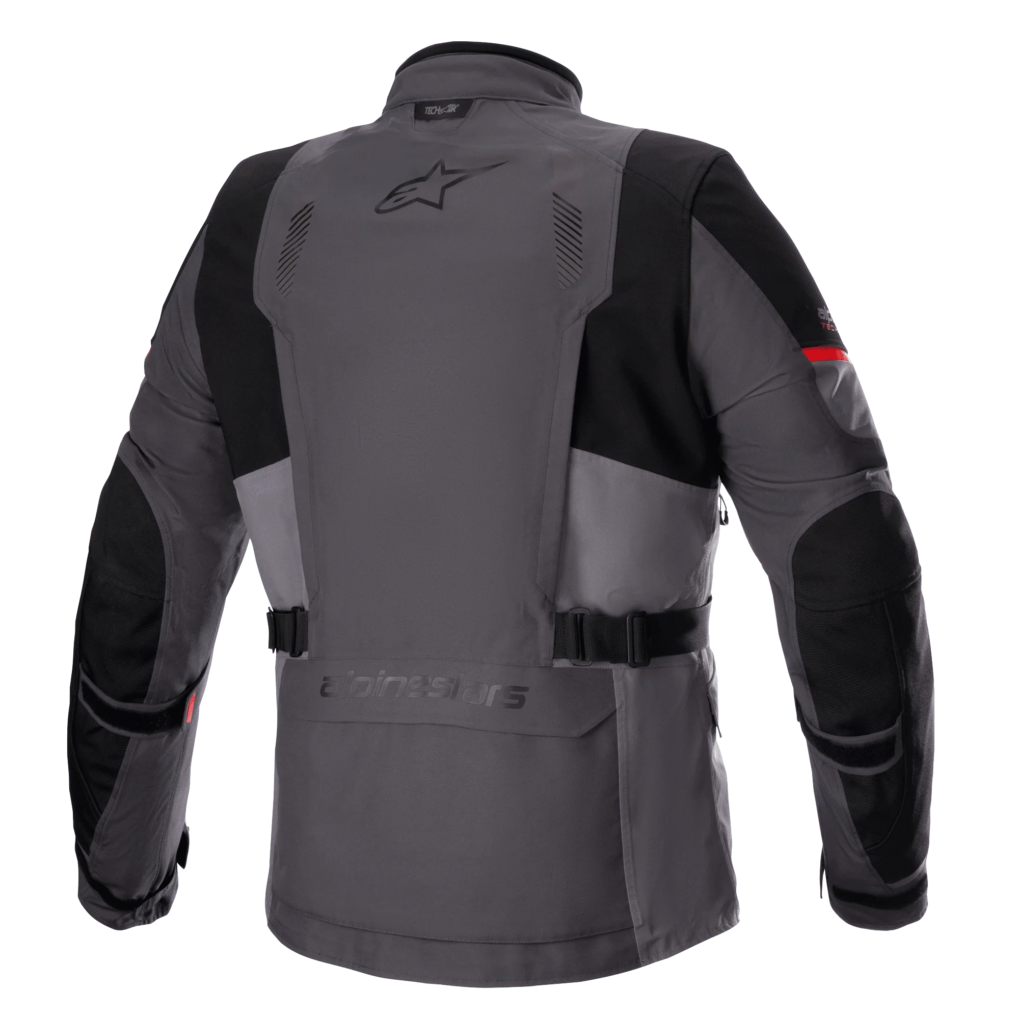 Alpinestars Monteira Drystar XF Dark Grey Black Bright Red Jacket - Image 2
