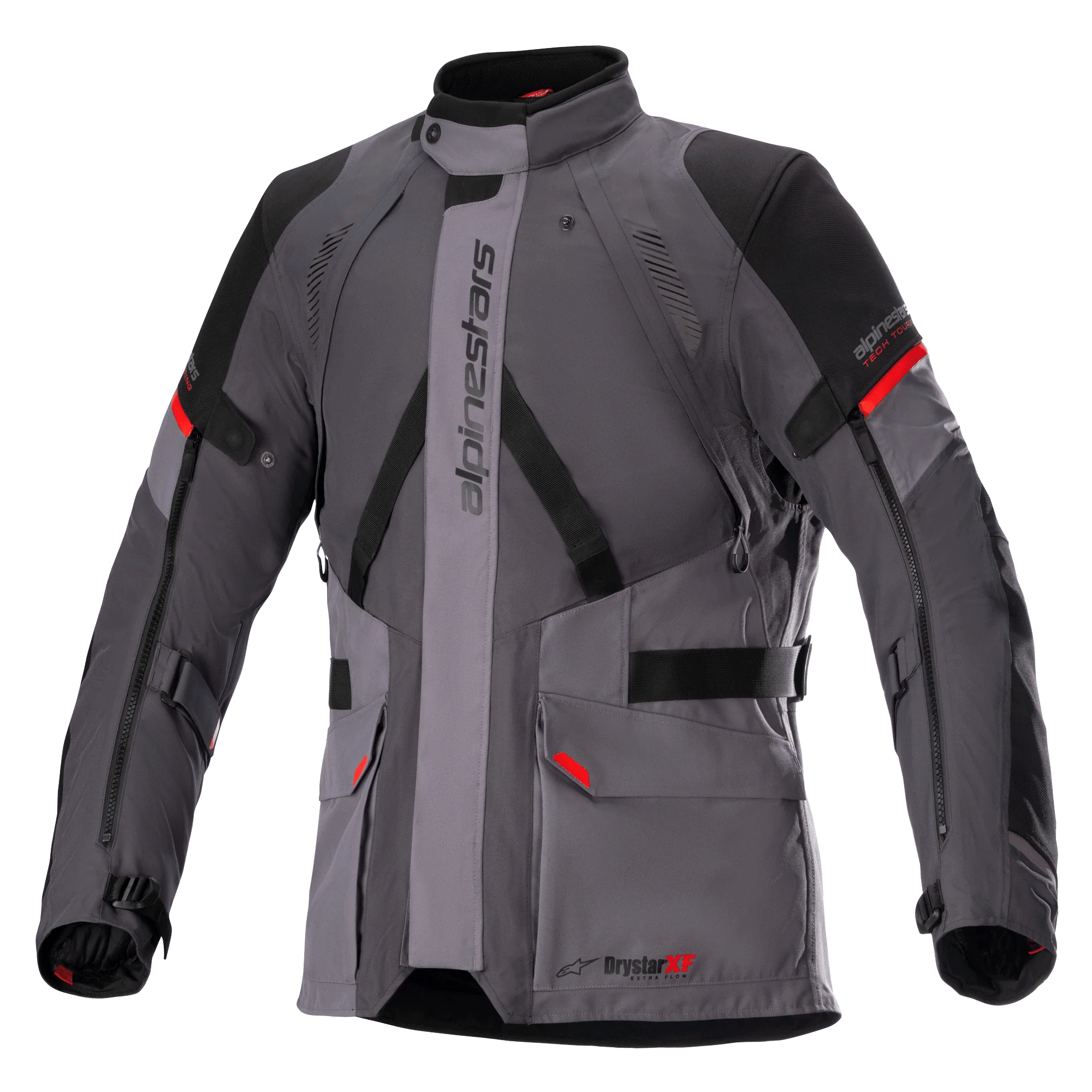 Alpinestars Monteira Drystar XF Dark Grey Black Bright Red Jacket
