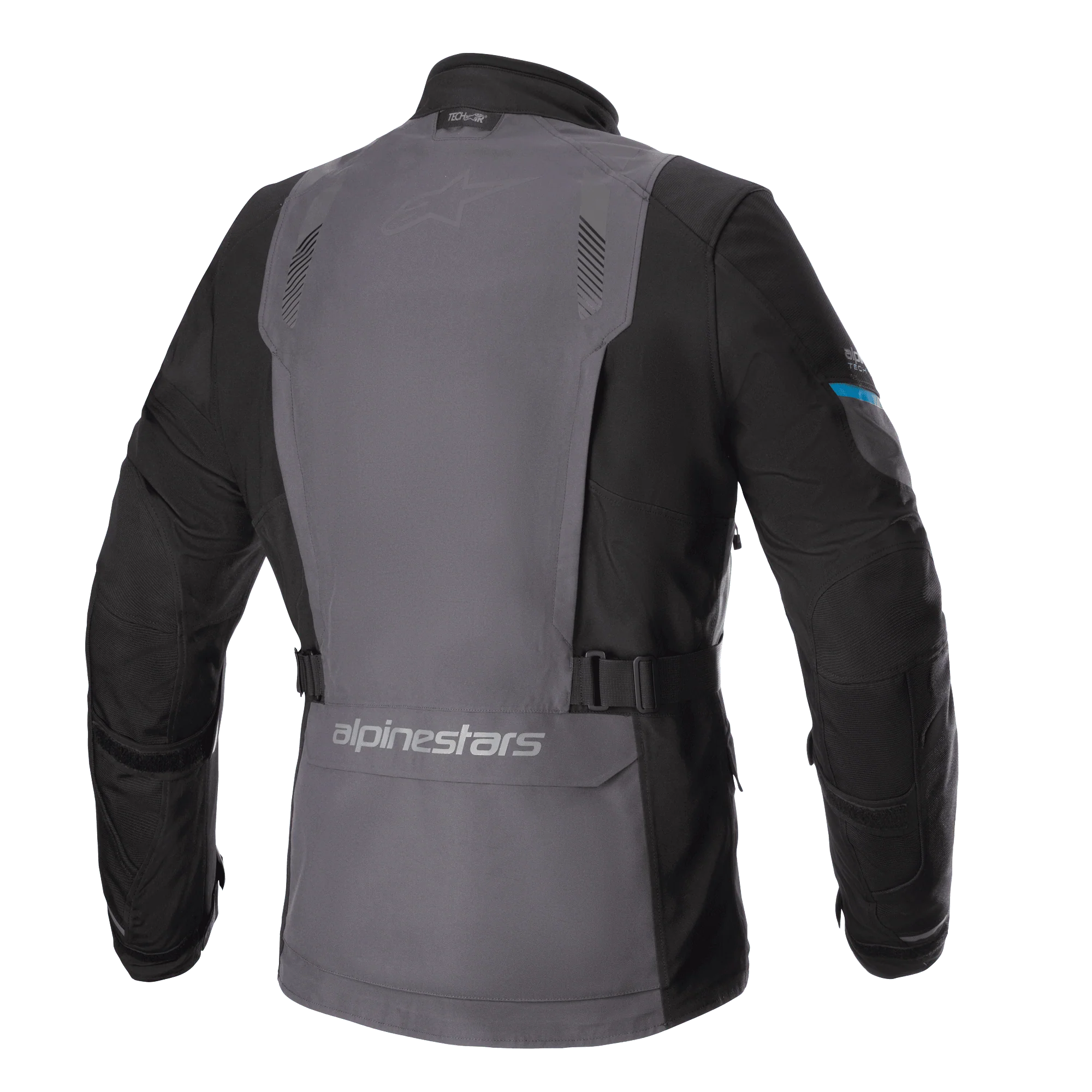 Alpinestars Monteira Drystar XF Grey Black Methyl Blue Jacket - Image 2