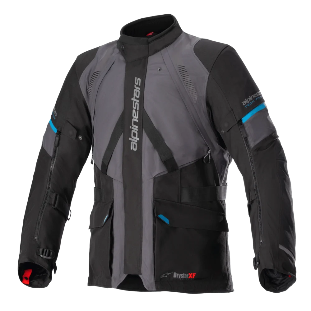 Alpinestars Monteira Drystar XF Grey Black Methyl Blue Jacket
