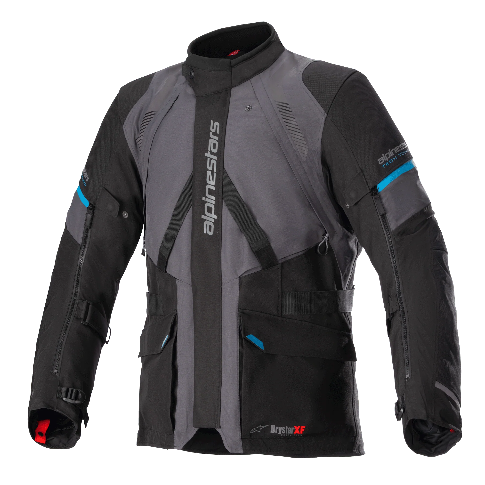 Alpinestars Monteira Drystar XF Grey Black Methyl Blue Jacket