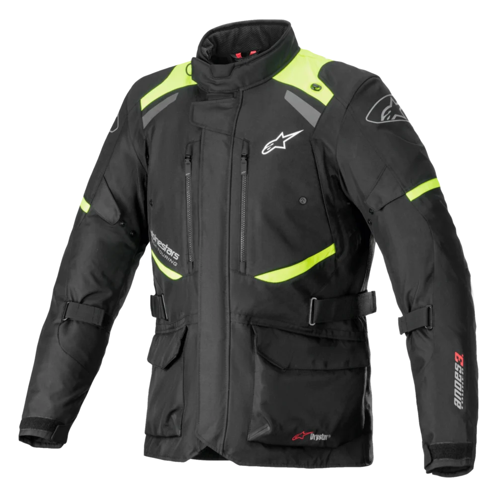 Alpinestars Andes V3 Drystar Black Yellow Fluo Jacket
