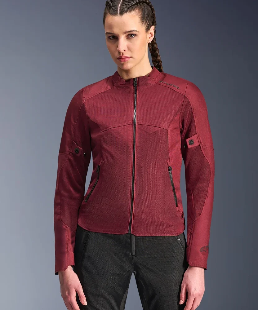 Alpinestars Stella C1 Air Burgundy Jacket