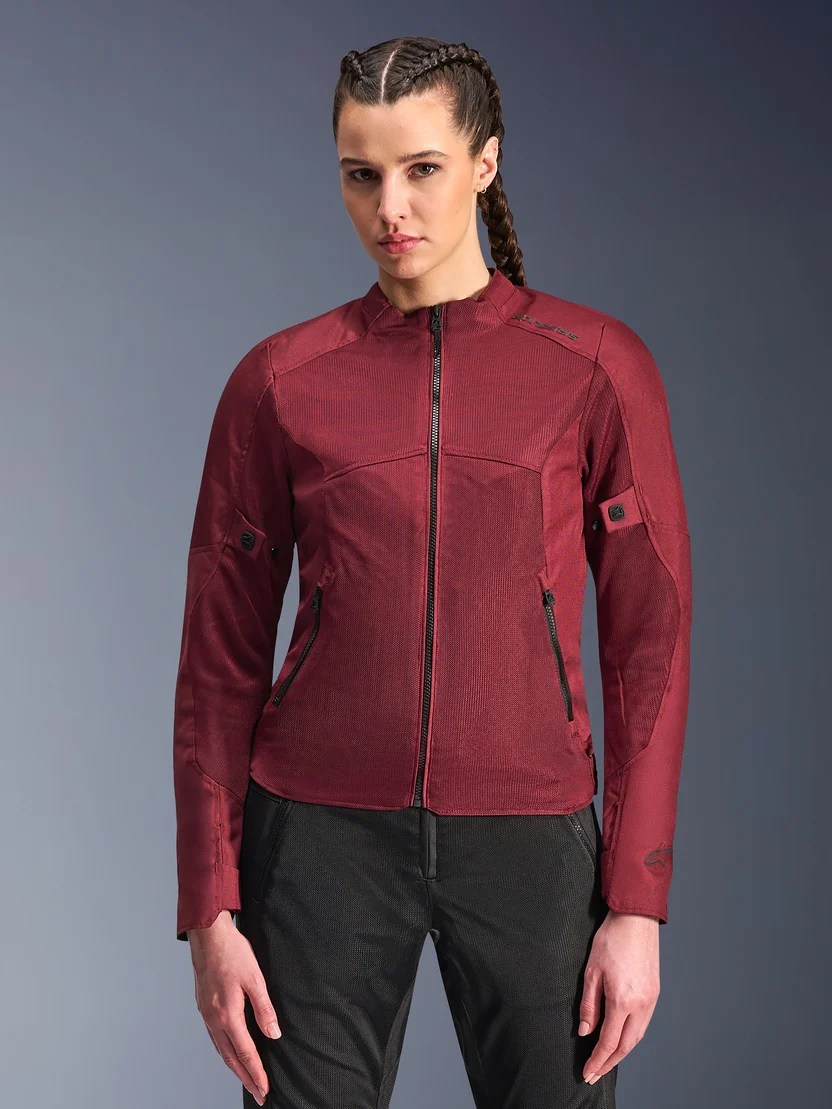 Alpinestars Stella C1 Air Burgundy Jacket