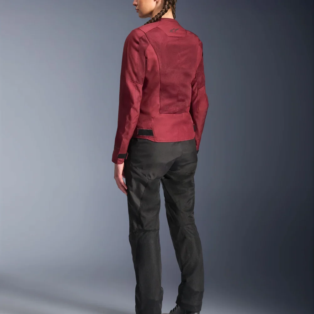 Alpinestars Stella C1 Air Burgundy Jacket - Image 2