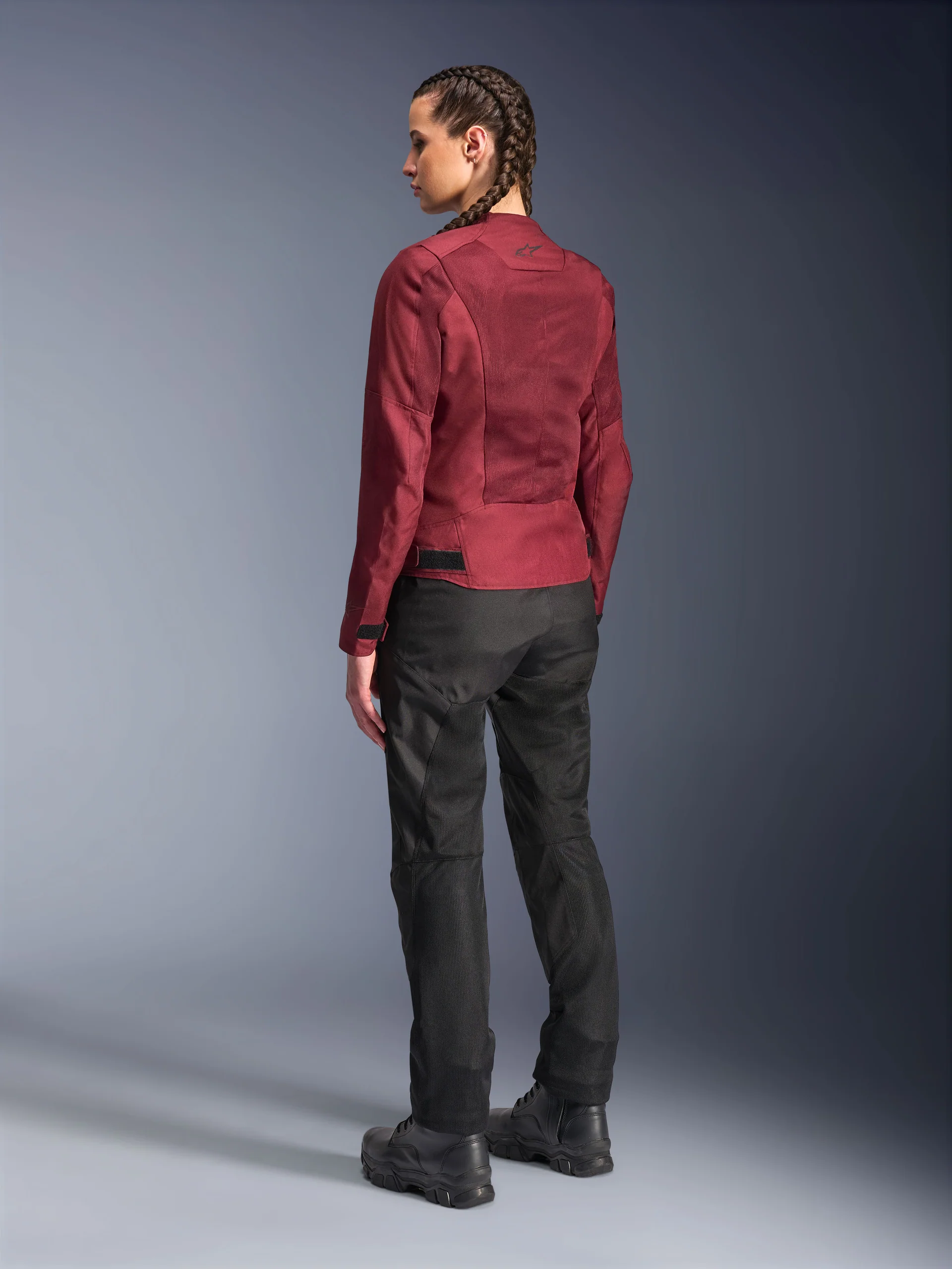 Alpinestars Stella C1 Air Burgundy Jacket - Image 2