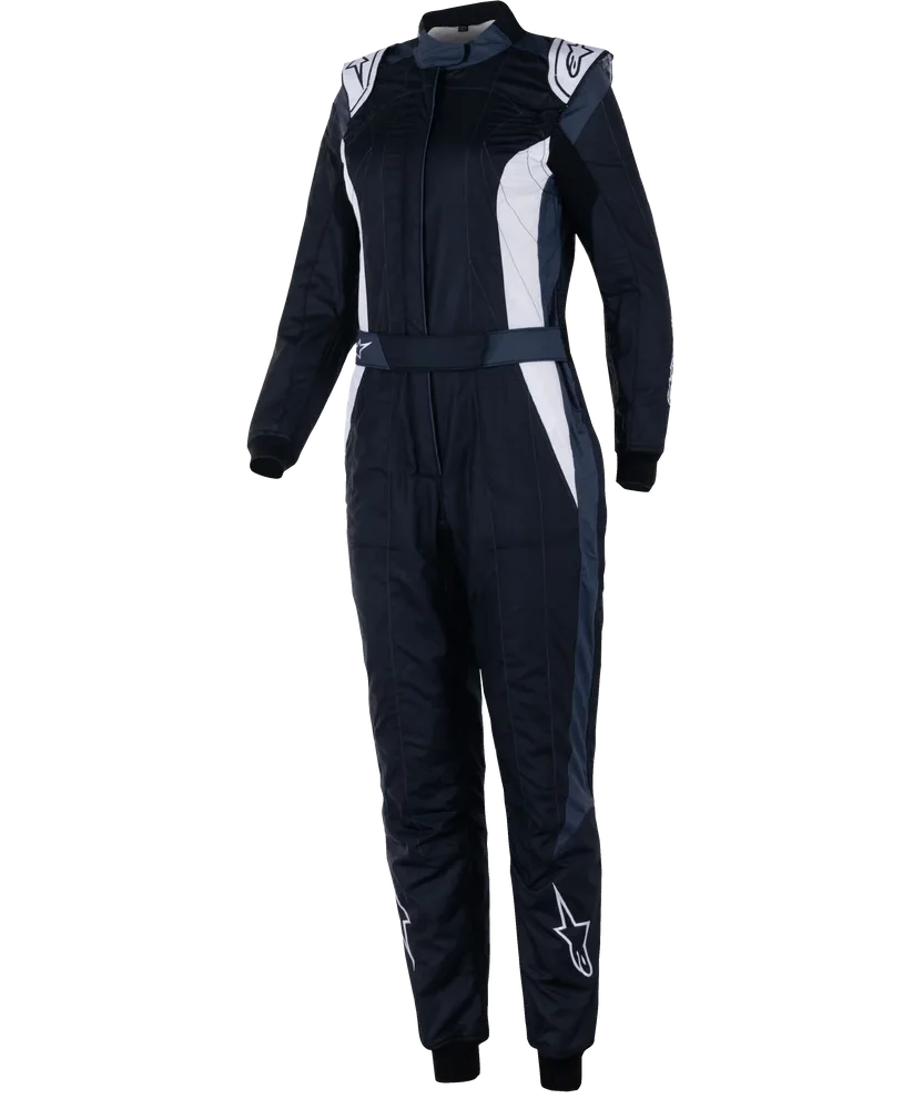 Alpinestars Stella GP Pro Comp V2 Suit FIA Black Asphalt White Suit