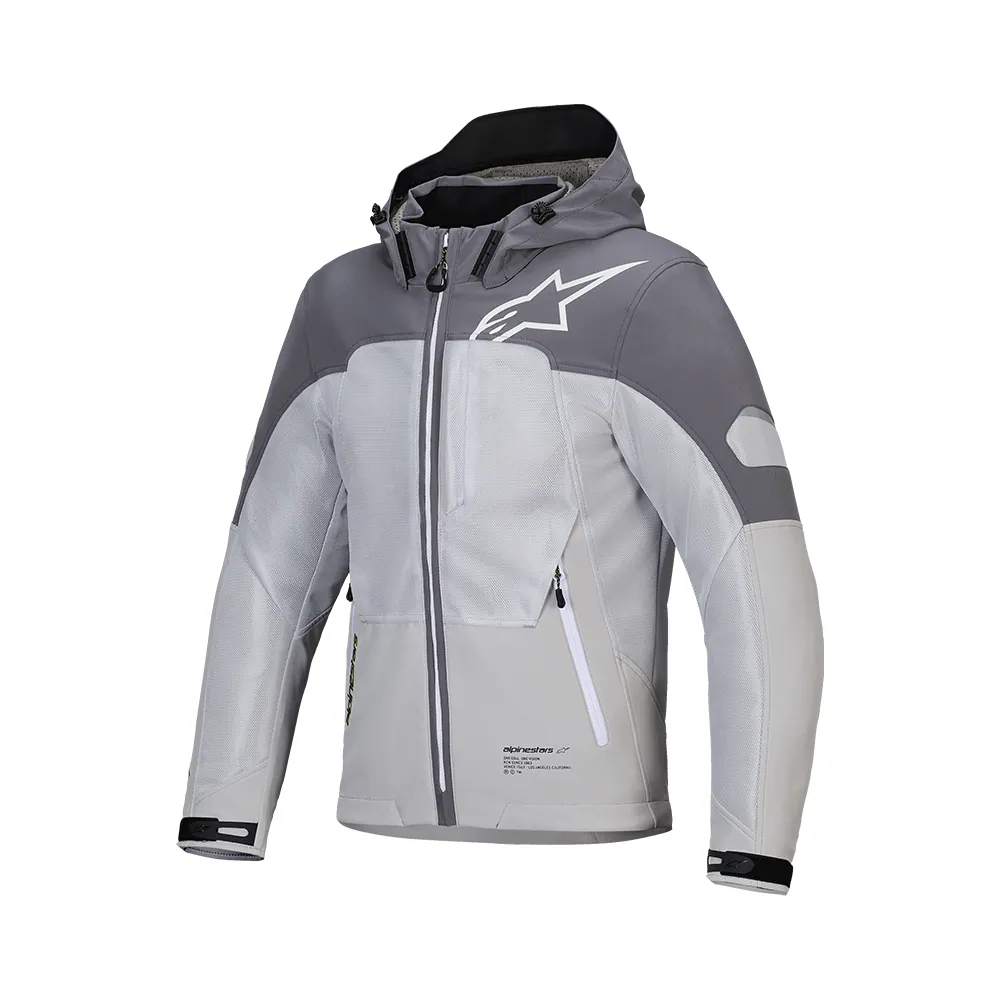 Alpinestars Crew Parka Air Asia Mid Grey Ice Grey Light Grey Jacket