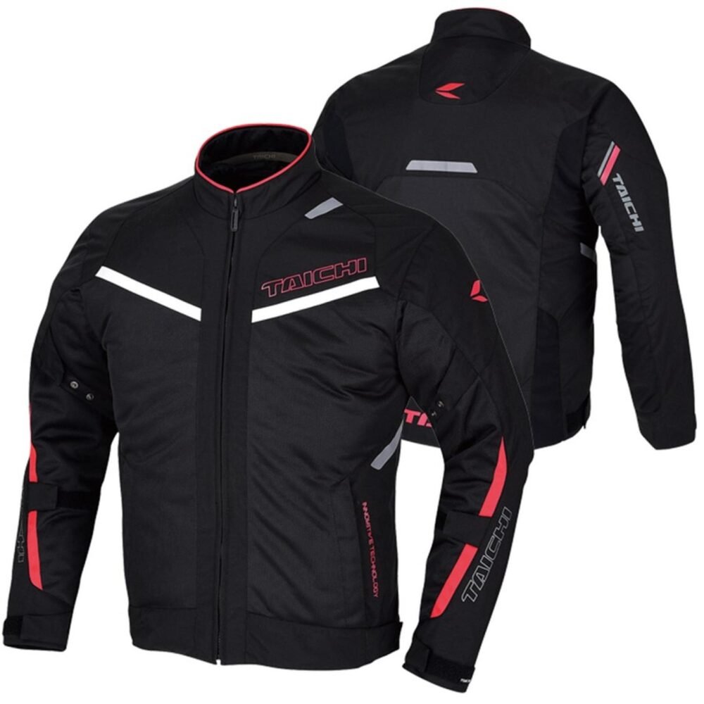 RS Taichi RSJ 315 Ingram Mesh Black Red Jacket