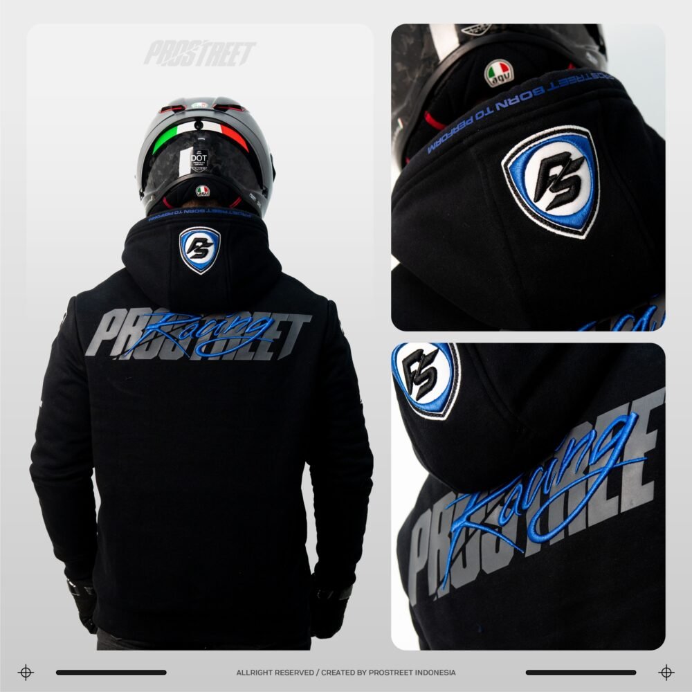 Prostreet Dominate Blue Hoodie - Image 4
