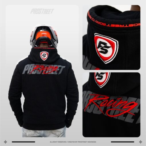 Prostreet Dominate Red Hoodie - Image 4