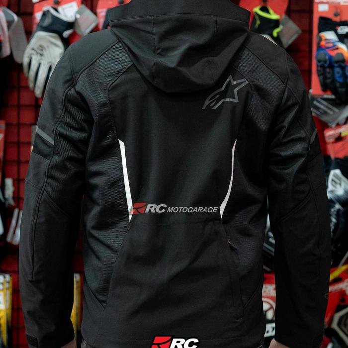Alpinestars Crew Parka Air Asia Black White Jacket - Image 3
