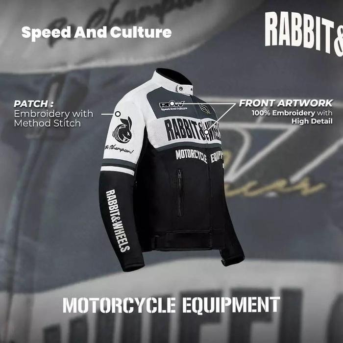 Rabbit and Wheels Devise Grey Jacket - Image 3