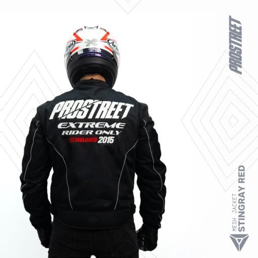 Prostreet Stingray Mesh with Protector Re.Zro Red Jacket - Image 4