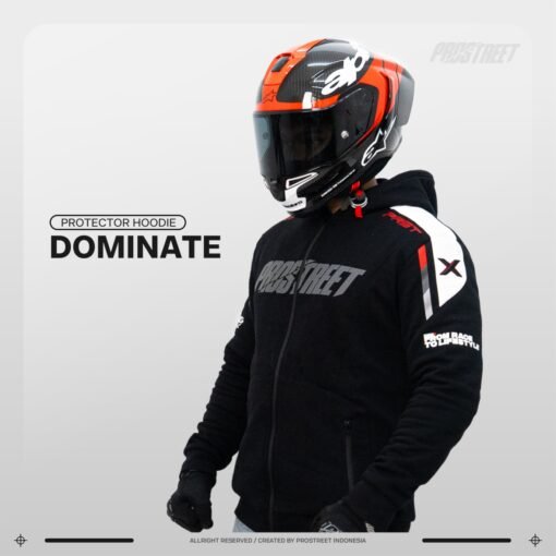 Prostreet Dominate Red Hoodie - Image 5